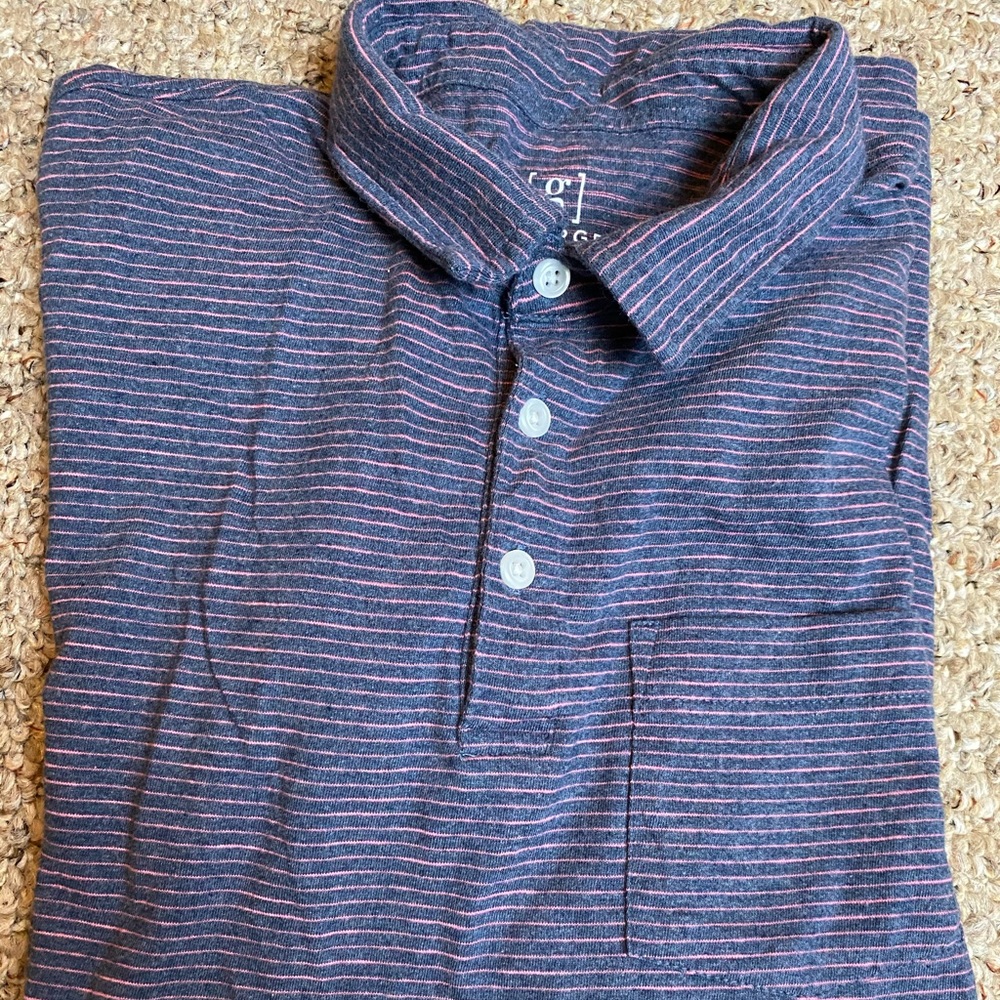 George Stripped polo shirt